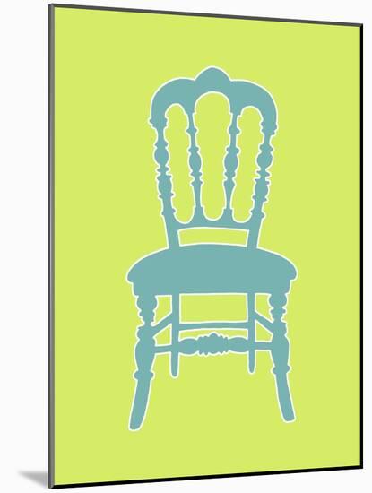 Graphic Chair III-Chariklia Zarris-Mounted Art Print