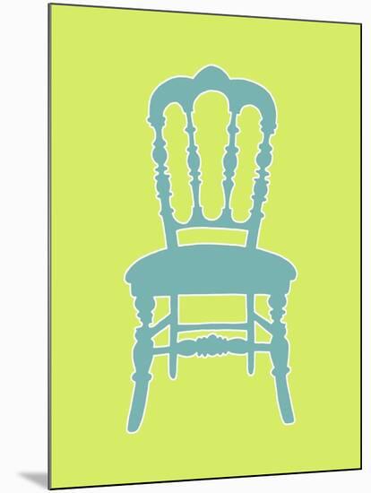 Graphic Chair III-Chariklia Zarris-Mounted Art Print