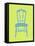 Graphic Chair III-Chariklia Zarris-Framed Stretched Canvas