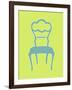 Graphic Chair IV-Chariklia Zarris-Framed Art Print
