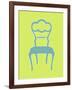 Graphic Chair IV-Chariklia Zarris-Framed Art Print