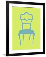 Graphic Chair IV-Chariklia Zarris-Framed Art Print