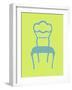 Graphic Chair IV-Chariklia Zarris-Framed Art Print