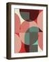 Graphic Colorful Shapes III-Sisa Jasper-Framed Art Print