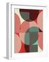 Graphic Colorful Shapes III-Sisa Jasper-Framed Art Print