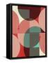Graphic Colorful Shapes III-Sisa Jasper-Framed Stretched Canvas
