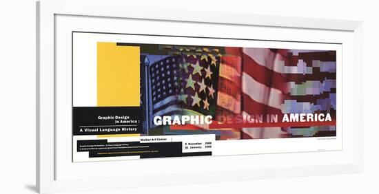 Graphic Design in America-April Greiman-Framed Collectable Print