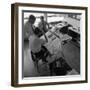 Graphic Designers at Work, Mexborough, South Yorkshire, 1968-Michael Walters-Framed Photographic Print