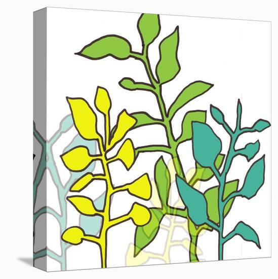 Graphic Floral One-Jan Weiss-Stretched Canvas