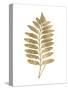 Graphic Gold Fern III-Studio W-Stretched Canvas