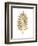 Graphic Gold Fern III-Studio W-Framed Art Print