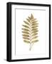 Graphic Gold Fern III-Studio W-Framed Art Print