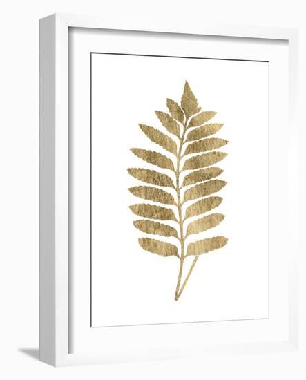 Graphic Gold Fern III-Studio W-Framed Art Print