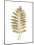 Graphic Gold Fern III-Studio W-Mounted Art Print