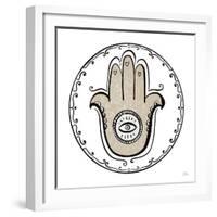 Graphic Hamsa-Melissa Averinos-Framed Art Print