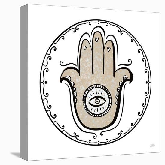 Graphic Hamsa-Melissa Averinos-Stretched Canvas