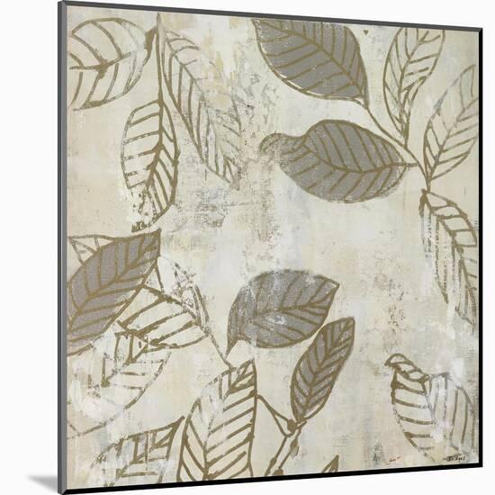 Graphic Leaves IV-null-Mounted Giclee Print