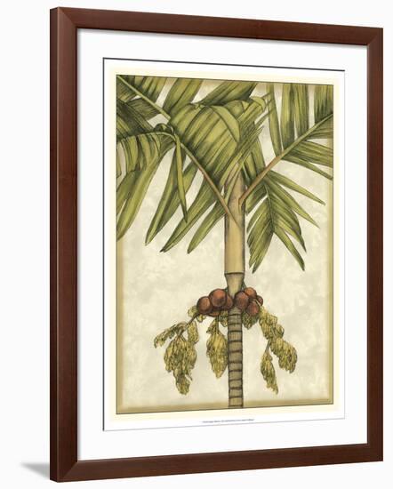 Graphic Palms II-Jennifer Goldberger-Framed Art Print