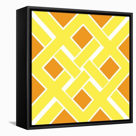 Graphic Pattern IV-N. Harbick-Framed Stretched Canvas