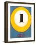 Graphic Pool I-Jennifer Goldberger-Framed Art Print