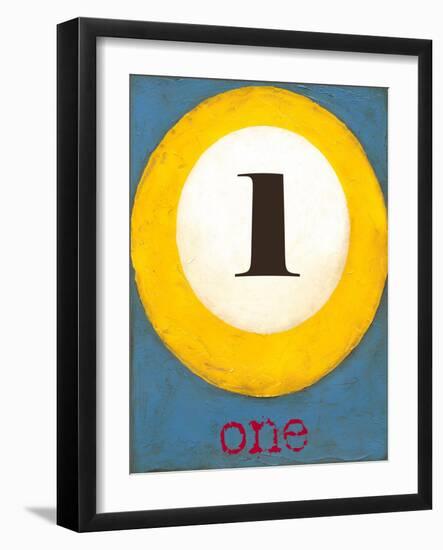 Graphic Pool I-Jennifer Goldberger-Framed Art Print