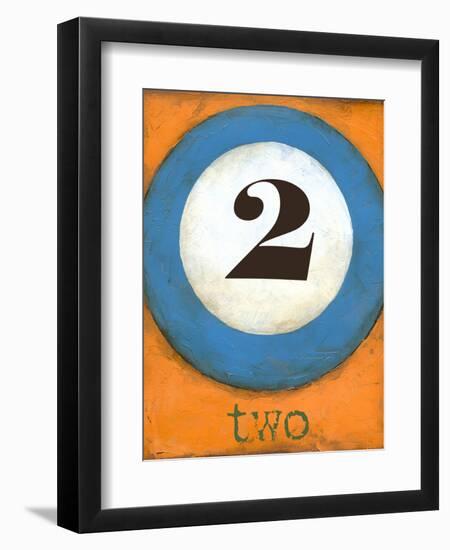 Graphic Pool II-Jennifer Goldberger-Framed Art Print