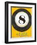 Graphic Pool VIII-Jennifer Goldberger-Framed Art Print