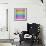 Graphic Rainbow Effect-Tom Quartermaine-Framed Giclee Print displayed on a wall