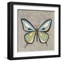 Graphic Spring Butterfly I-Jade Reynolds-Framed Art Print