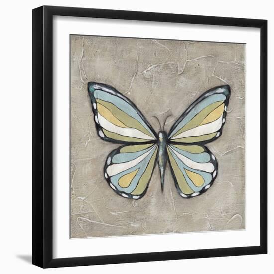 Graphic Spring Butterfly II-Jade Reynolds-Framed Art Print