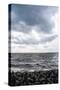 Graphically Structured View across the River Elbe in Northern Germany-Torsten Richter-Stretched Canvas