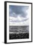 Graphically Structured View across the River Elbe in Northern Germany-Torsten Richter-Framed Photographic Print