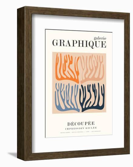 Graphique 11-Design Fabrikken-Framed Art Print