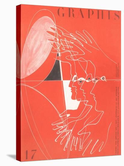 Graphis, Poster with Hands and Faces-null-Stretched Canvas