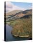 Grasmere in Autumn, Lake District National Park, Cumbria, England, United Kingdom-Roy Rainford-Stretched Canvas