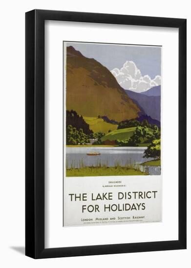 Grasmere Lake District-null-Framed Art Print