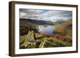 Grasmere View Looking from Loughrigg Terrace November-null-Framed Photographic Print