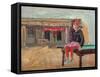 Grasp Rice Master's Daughter-Zhang Yong Xu-Framed Stretched Canvas