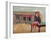 Grasp Rice Master's Daughter-Zhang Yong Xu-Framed Giclee Print