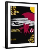 Grasping Grammar: Lay Lie-Christopher Rice-Framed Art Print