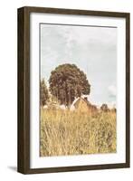 Grass and Sky Light-Aledanda-Framed Photographic Print