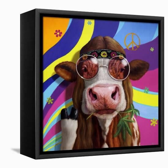 Grass Fed-Lucia Heffernan-Framed Stretched Canvas