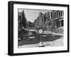 Grass Growing Out of Closed Hollmann Stasse Separates Ghostly Ruins of Once Handsome Buildings-Walter Sanders-Framed Photographic Print