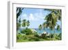 Grass Huts, Baoruca, Dominican Republic-Natalie Tepper-Framed Photo