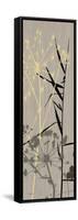 Grasses 1 Gray-Diane Stimson-Framed Stretched Canvas