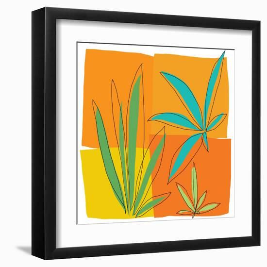 Grasses 2-Jan Weiss-Framed Art Print