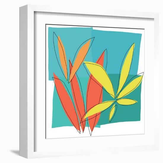 Grasses I-Jan Weiss-Framed Art Print