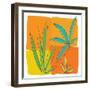 Grasses II-Jan Weiss-Framed Art Print