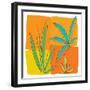 Grasses II-Jan Weiss-Framed Art Print