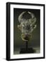 Grassfields Cameroon Visor Mask in the Form of a Water Buffalo with Broad Curved Horns-null-Framed Giclee Print